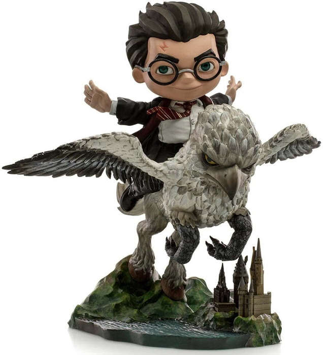 IronStudios - MiniCo Illusion Figurines: Harry Potter (Harry Potter & Buckbeak) (Figures)