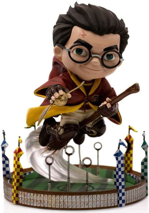 IronStudios - MiniCo Illusion Figurines: Harry Potter (Harry Potter Quiddich) (Figures)