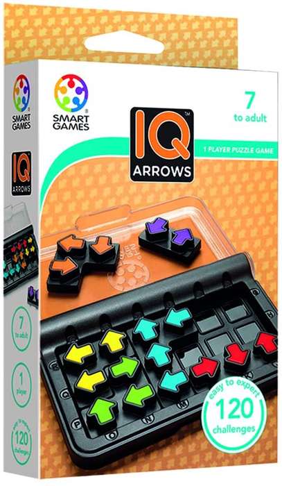 SmartGames - IQ Games IQ Arrows (Board Games)