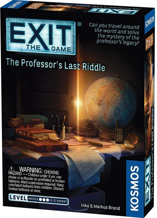 EXiT: The Professor's last Riddle (Board Games)