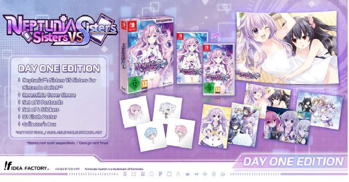 Neptunia: Sisters VS Sisters - Day One Edition (Nintendo Switch)