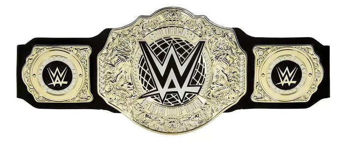 WWE - New Gold Heavyweight Title Belt - Role-Play & Costume Piece (Toys)