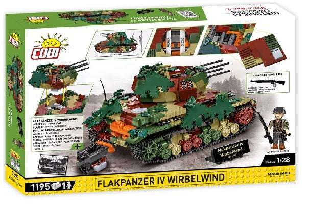 Cobi - World War II - Flakpanzer IV Wirbelwind Executive Edition 1 -195 pcs
