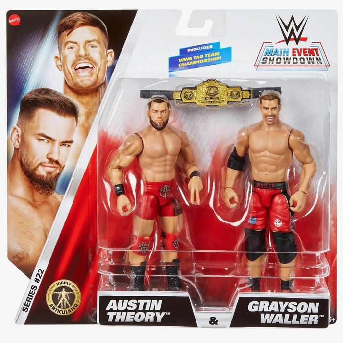 WWE - 2-pack Austin Theory & Grayson Waller Figure (Toys)
