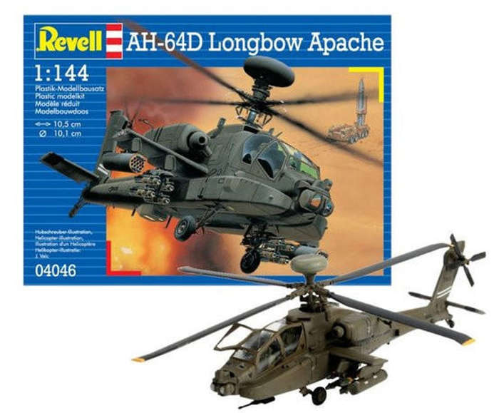 Revell AH-64D Longbow Apache 1:144 (Model Kit)