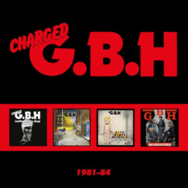 Charged G.B.H - 1981-84 (CD)