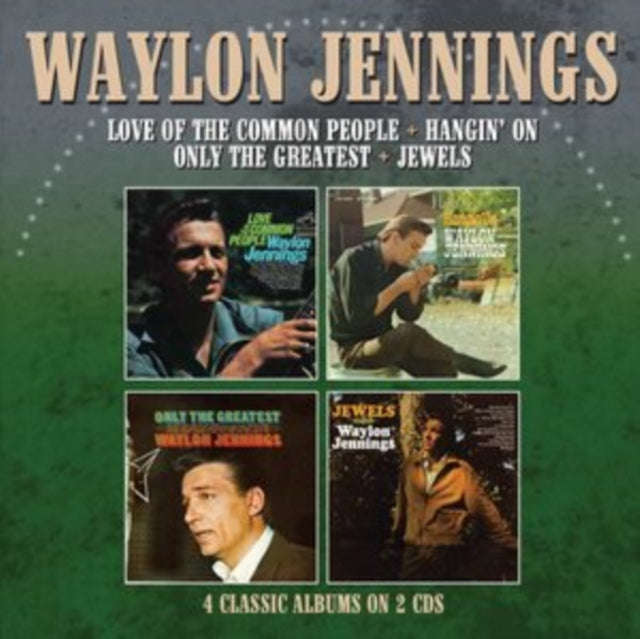 Waylon Jennings - Love Of The Common People / Hang (CD)