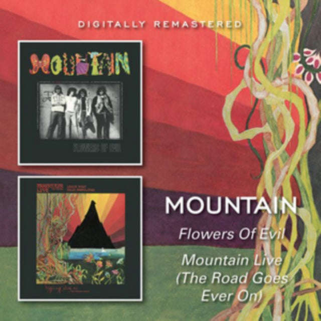 Mountain - Flowers Of Evil / Mountain Live (The Road Goes Ever On) (CD)