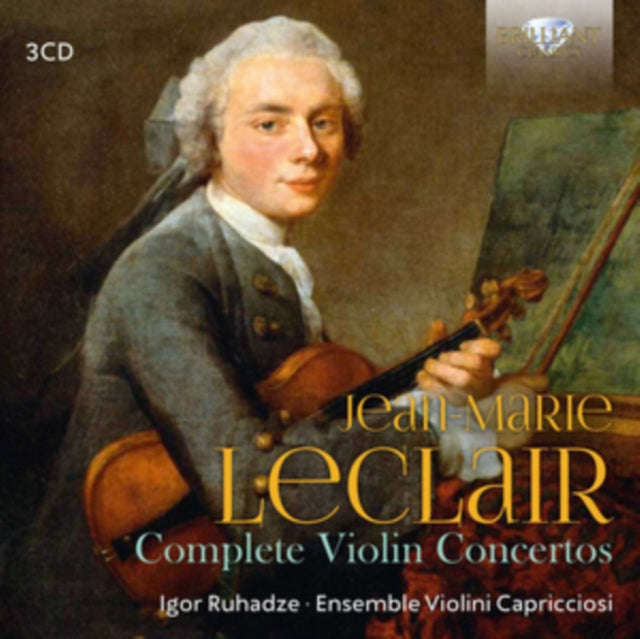 Igor Ruhhadze / Ensemble Violini Capricciosi - Leclair: Complete Violin Concertos (CD)