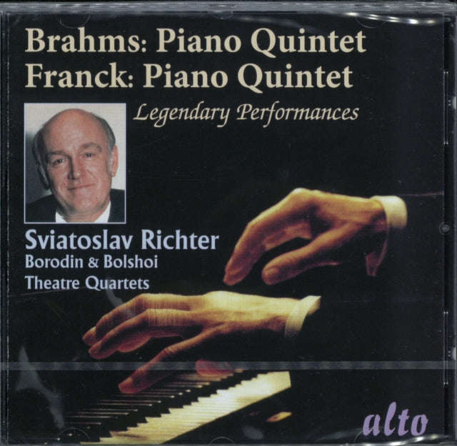Richter / Borodin & Bolshoi Quartets - Brahms & Franck Piano Quintets (CD)