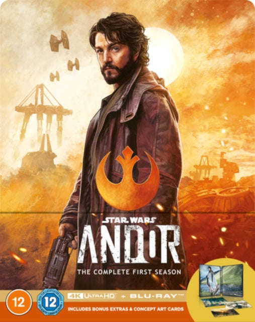 Star Wars Andor (Steelbook) (Disney+ Original) (Includes Artcards) (Blu-ray 4K)