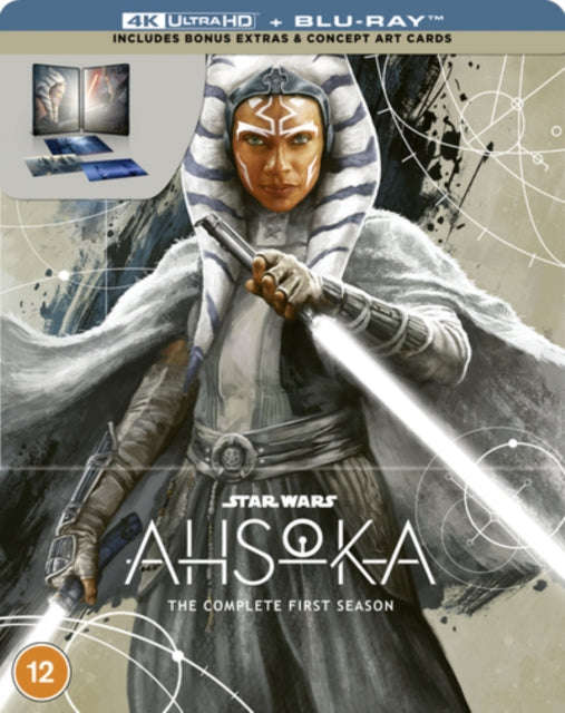 Star Wars Ahsoka S1 (Steelbook) (Disney + Original) (and Artcards) (Blu-ray 4K)