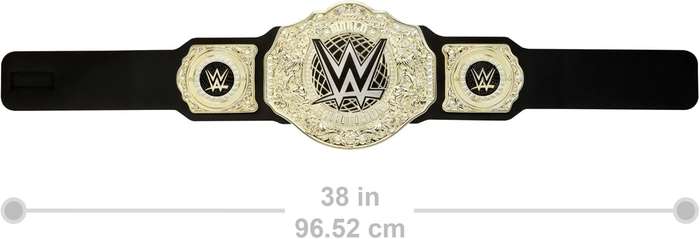 WWE - New Gold Heavyweight Title Belt - Role-Play & Costume Piece (Toys)