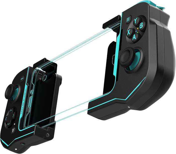 Turtle Beach Atom Mobile Gaming Controller for Android (Black/Teal)
