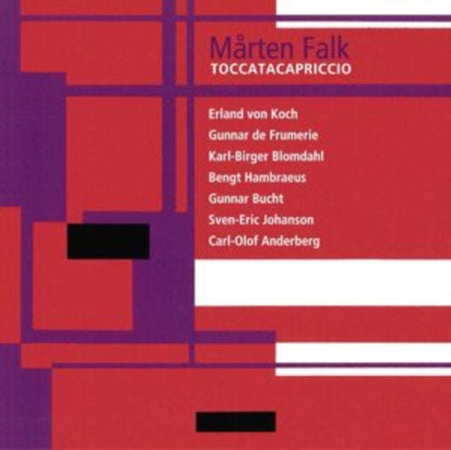 Marten Falk - Toccatacapriccio (CD)