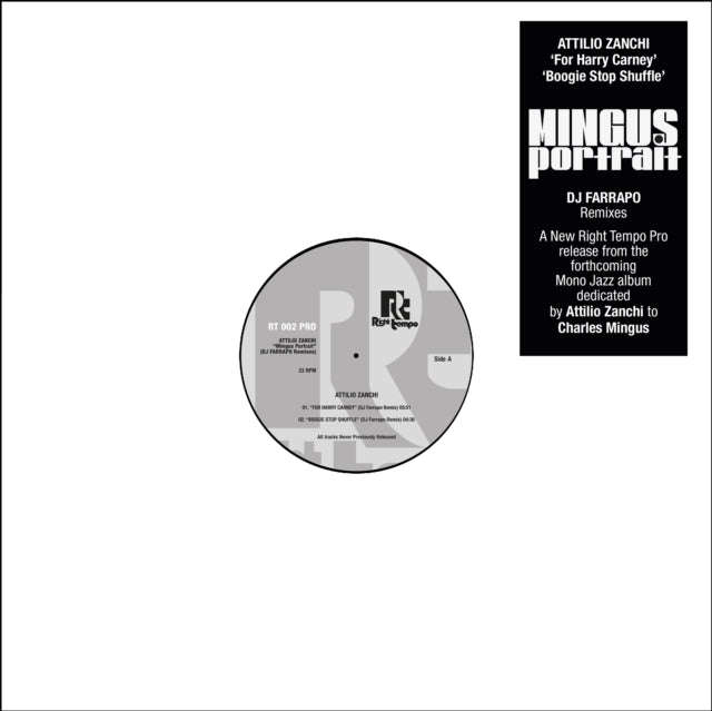 Attilio Zanchi - Mingus Portrait (DJ Farrapo Remixes) (Vinyl Single)