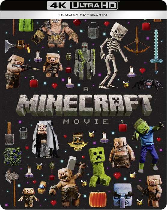 A Minecraft Movie - Collector's Steelbook (Blu-ray 4K)