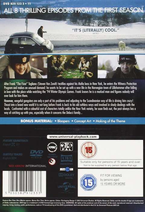 Lilyhammer - Season 1 (2012) (DVD) (Second-Hand)