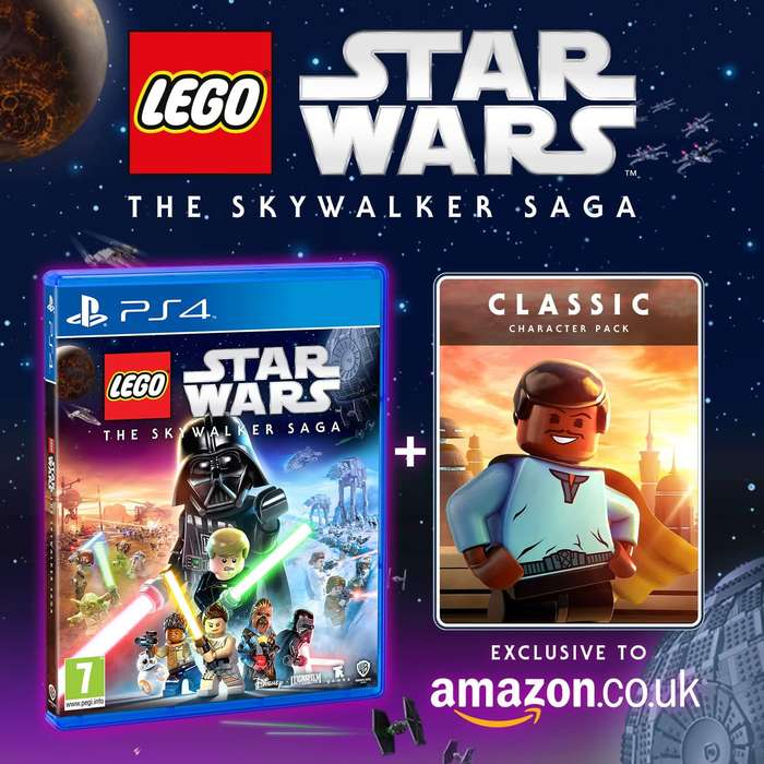 LEGO Star Wars: The Skywalker Saga (Includes Classic Character Pack) (PS4)