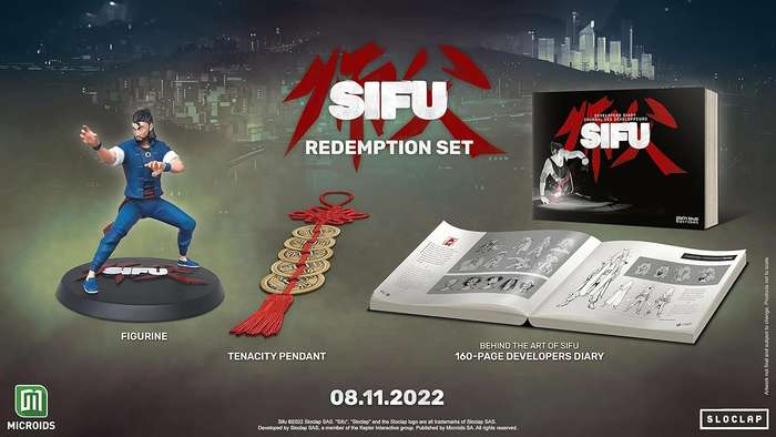 SIFU Redemption Set - Collector's Edition (Game Not Included) (PC/PS5/PS4/Nintendo Switch)
