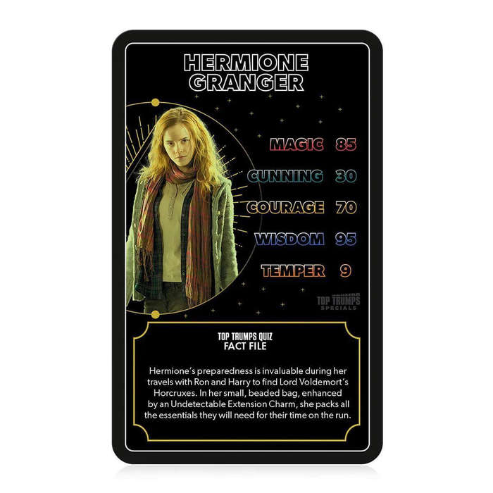 Top Trumps Card Game Specials Harry Potter Heroes of Hogwarts