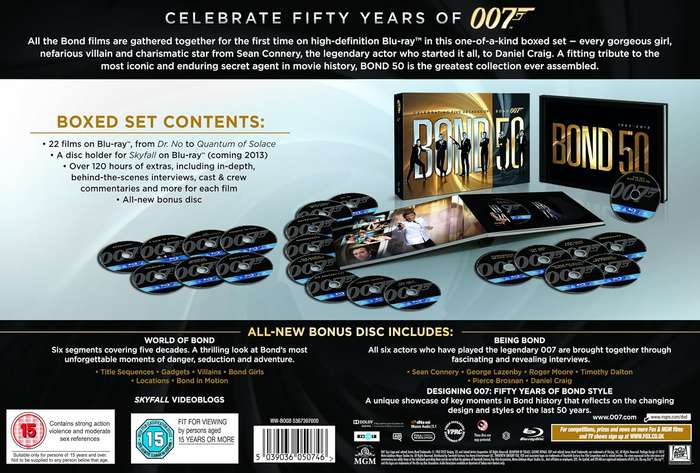 Bond 50: Celebrating Five Decades of Bond (Blu-ray) (Second-Hand)