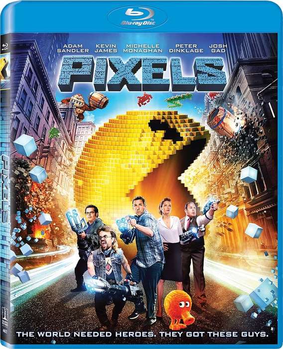 Pixels (2015) (Blu-ray) (Second-Hand)