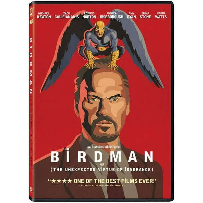 Birdman or (The Unexpected Virtue of Ignorance) (2014) (DVD) (Second-Hand)