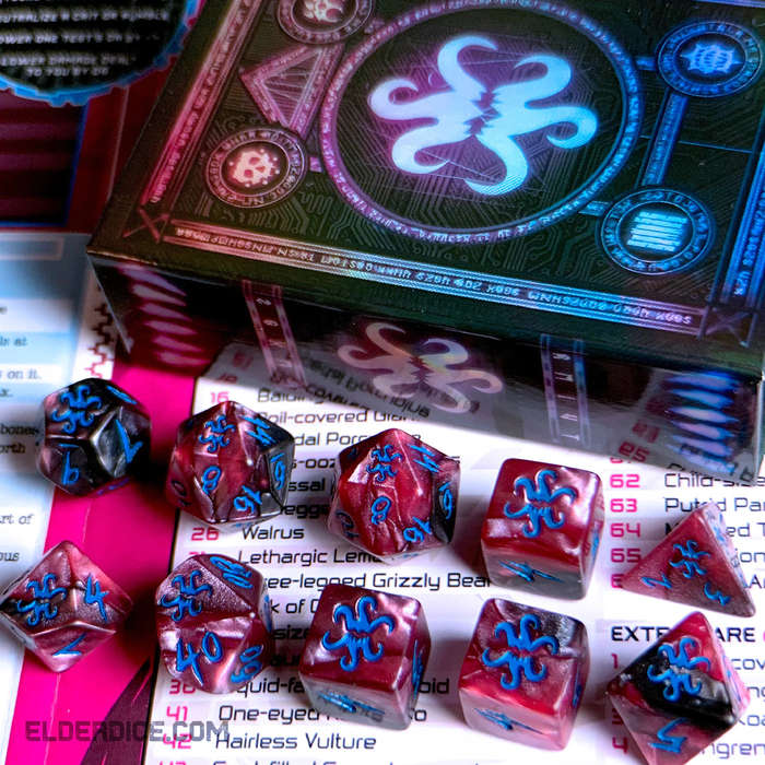 Vast Grimm THEY Cyan Ink on Magenta & Black (Board & Card Game Accessories)