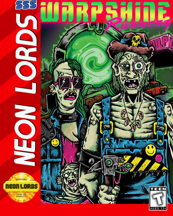 Neon Lords of the Toxic Wasteland RPG Warpshine Runnerz (RPGs)