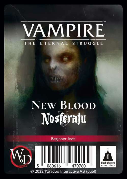 Vampire Eternal Struggle New Blood Nosferatu US (Board Games)