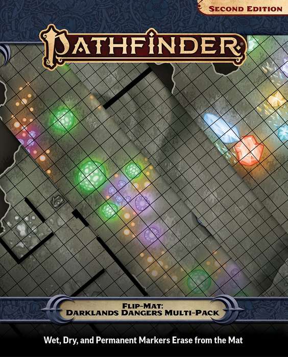 Pathfinder FlipMat Darkland Dangers (RPGs)