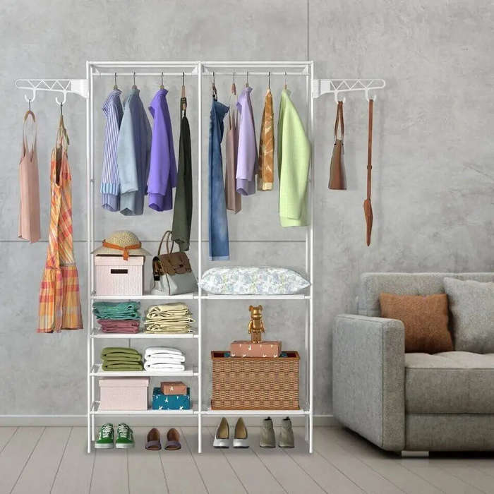 Heavy Duty Wardrobe Organizer for Clothes and Shoes