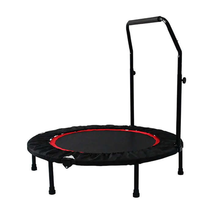 Fitness Trampoline with Adjustable Handlebar