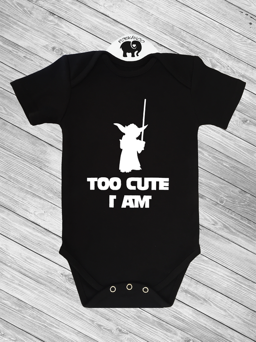Too Cute I am - Yoda Onsie