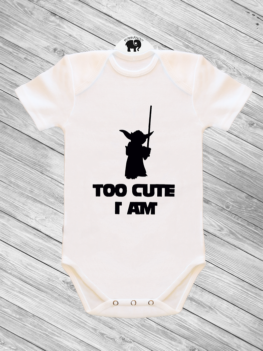 Too Cute I am - Yoda Onsie