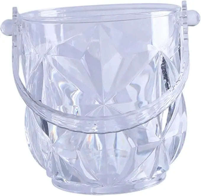 Transparent Crystal Ice Bucket