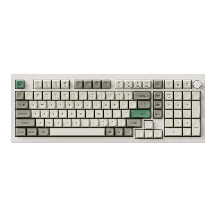 Keychron Q5M-M1 QMKVIA Wireless Custom Keyboard  Shell White