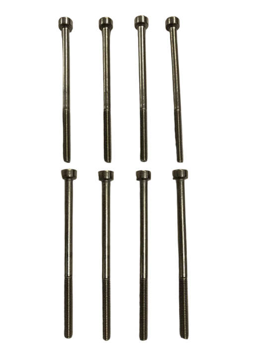 M3 50mm Stainless Steel Screws (8pcs) - Part Thread