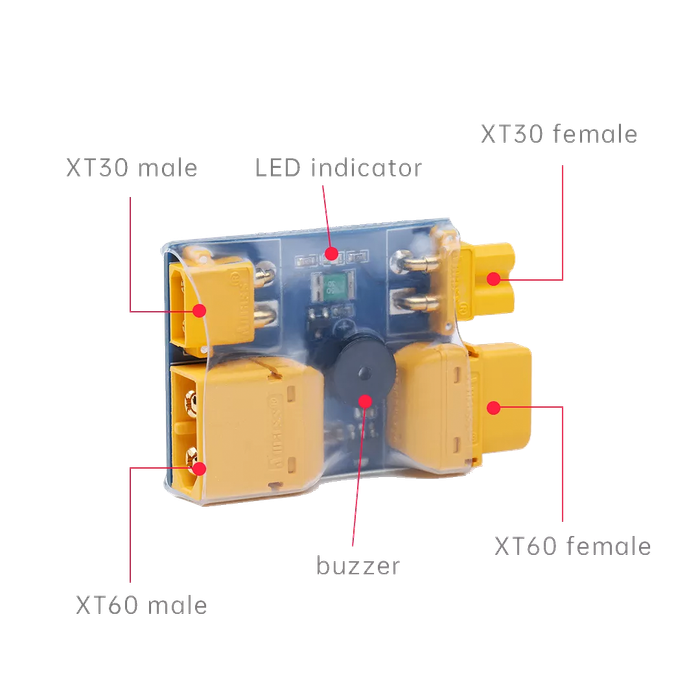 Smart Smoke Stopper XT60 + XT30