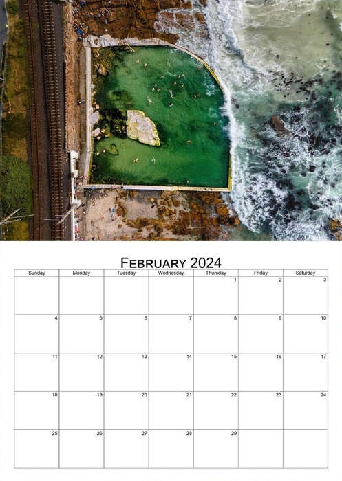 A4 2024 Tidal Calendar
