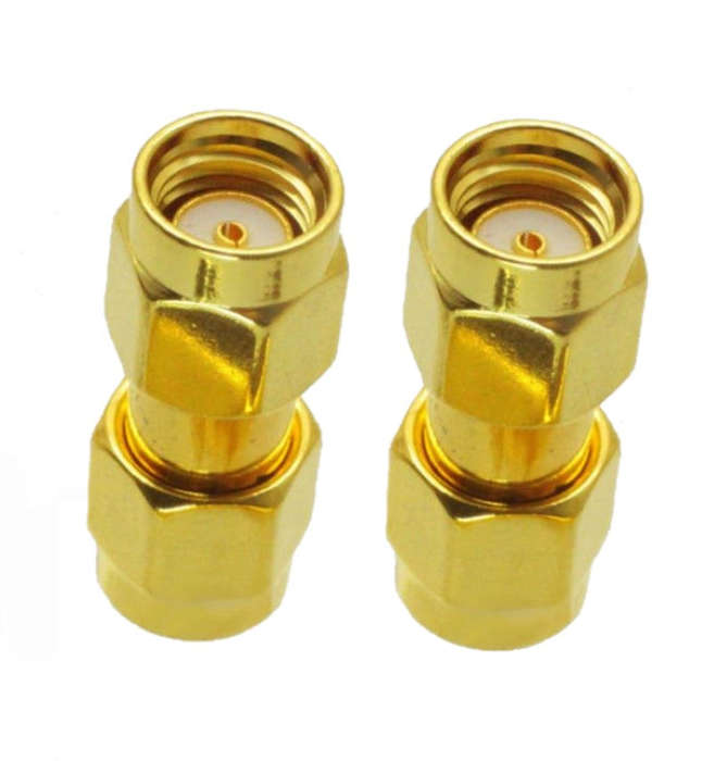 Antenna adapter RPSMA to RPSMA (Male to male)