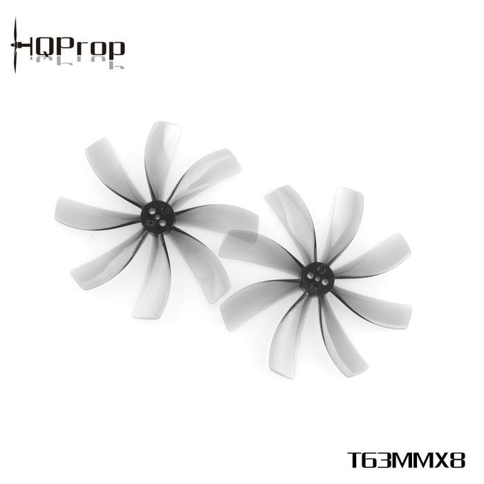 HQProp T63MMX8 Light Grey (2CW+2CCW) Poly Carbonate