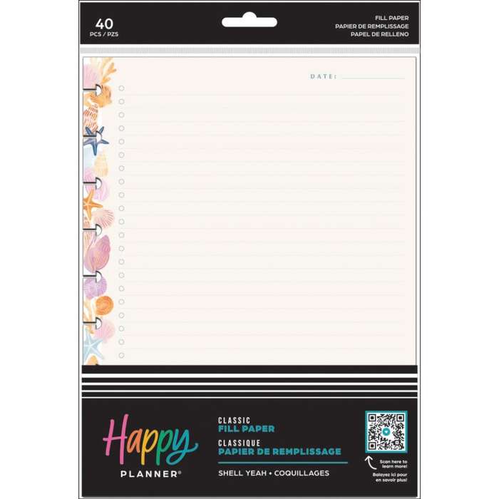 Checklist Classic Filler Paper - Shell Yeah!