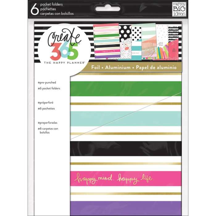 Pocket Folders - Stay Happy - Classic