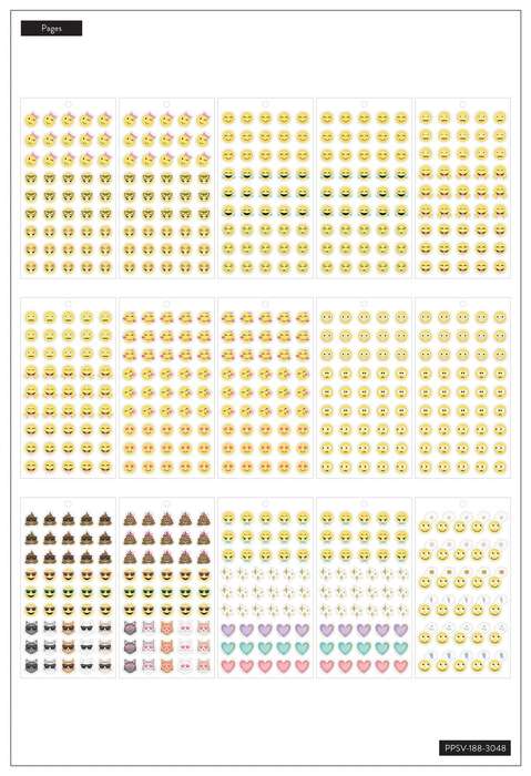 Value Pack Stickers - Emoji & Social Talk