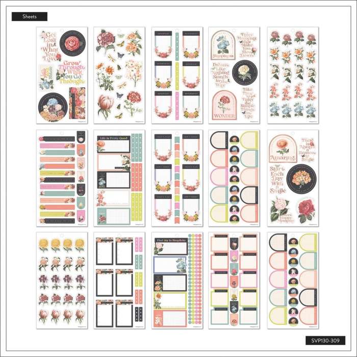 Value Pack Stickers - Gathered Flowers