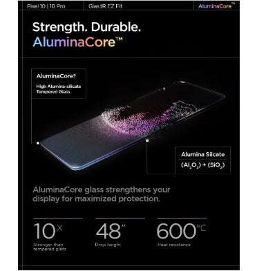 GOOGLE PIXEL 10 / 10 PRO PREMIUM TEMPERED GLASS SCREEN PROTECTOR 2PK | SPIGEN