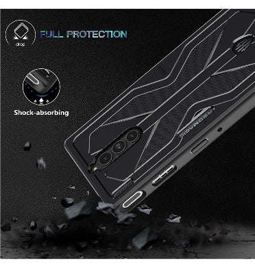 NUBIA RED MAGIC 8 PRO PREMIUM FLEXIBLE TPU PROTECTIVE CASE BLACK