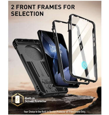 ONEPLUS 13 PREMIUM FULL BODY RUGGED POETIC REVOLUTION CASE BLACK | POETIC